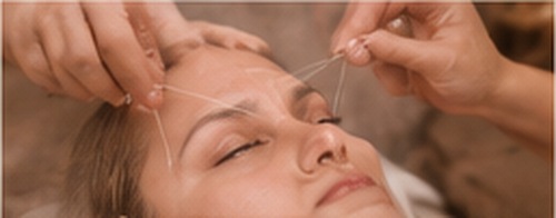 Forehead Threading