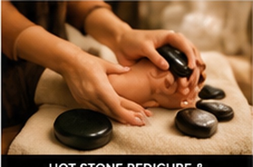 Hot Stone Pedicure & Deep Massage
